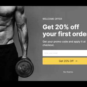 get 20% off Gym